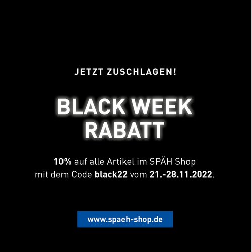 Black Week im Späh Shop