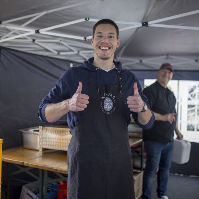 Späh Mitarbeiter beim Sommerfest