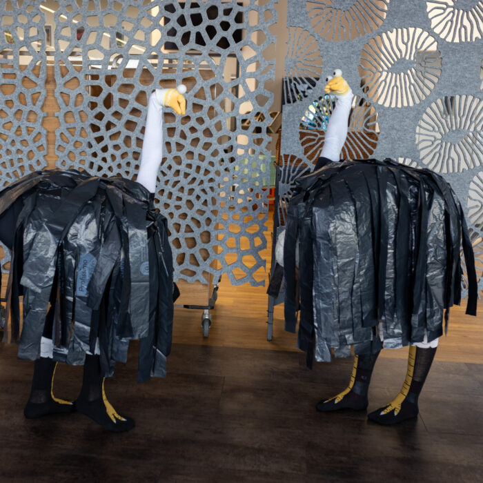 Gruppenbild der Abteilung am schmotzigen Donnerstag