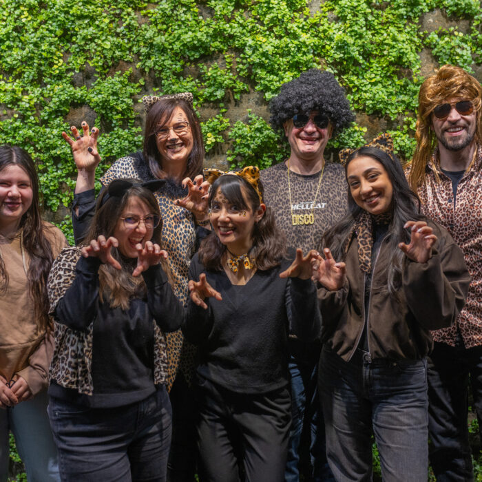 Gruppenbild der Abteilung am schmotzigen Donnerstag